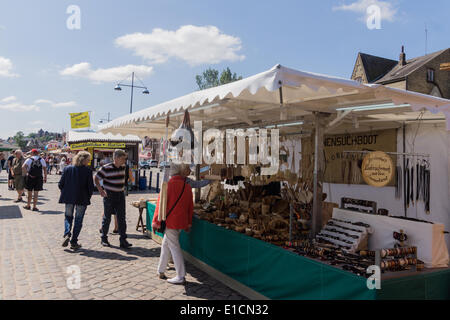 Flensburg, Allemagne. 30 mai 2014. Impressions de la première journée de la Régate 2014 Rhum Flensburg, prises à Flensburg, Schleswig-Holstein, Allemagne du Nord Crédit : Björn Deutschmann/Alamy Live News Banque D'Images