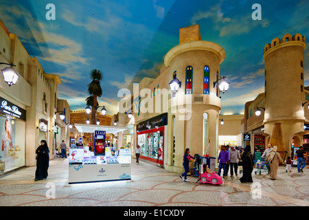 Emirats arabes unis, dubaï, centre commercial Ibn Battuta Mall Banque D'Images
