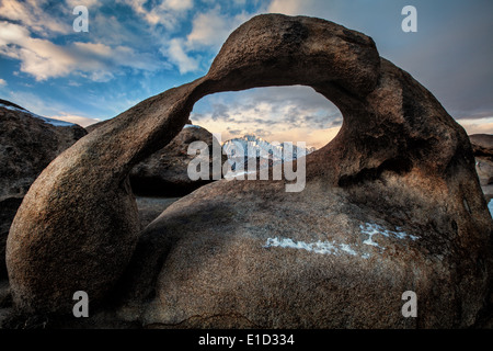 Passage de Mobius, Alabama Hills Banque D'Images