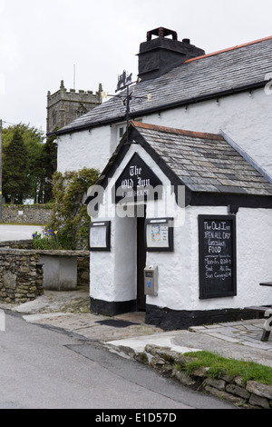 Brewards st est un petit village sur la lande de Bodmin Cornwall Angleterre l'ancien Inn Pub Banque D'Images