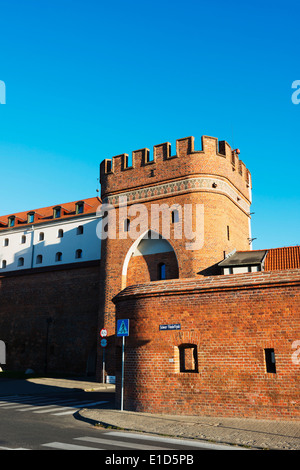 L'Europe, Pologne, Gdansk et occidentale, Torun, vieille ville médiévale, l'Unesco porte Monastère Banque D'Images