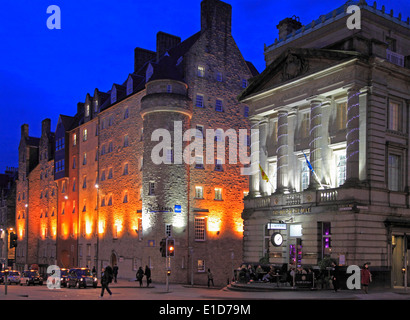 Royaume-uni, Ecosse, Edimbourg, Royal Mile, le Radisson Hotel, Banque D'Images