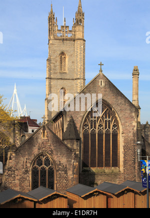 Royaume-uni, Pays de Galles, Cardiff, St John the Baptist Church, Banque D'Images