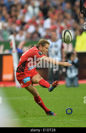 Paris, France. 31 mai, 2014. Top 14 finale rugby, Castres et Toulon. Jonny Wilkinson (tou) Credit : Action Plus Sport/Alamy Live News Banque D'Images