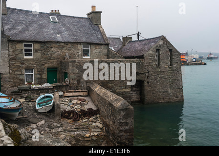 Un Lodberry sur commercial street Lerwick, Shetland, Scotland Banque D'Images