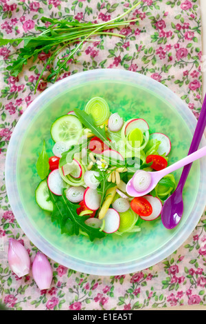 Salade fraîche Banque D'Images