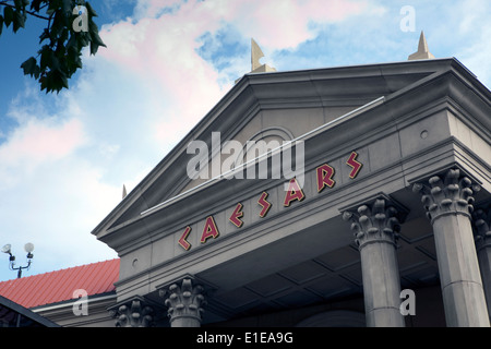 Une vue de l'hôtel Caesars et Casino à Atlantic City, New Jersey Banque D'Images