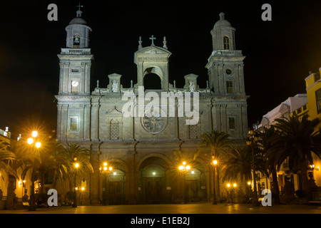 Dans la cathédrale de Las Palmas de Gran Canaria Banque D'Images