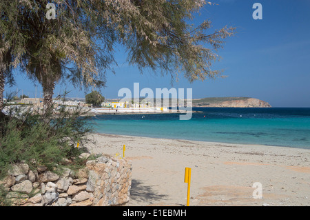 Malte Armier Bay palm beach Banque D'Images