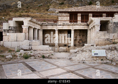 La Turquie Isparta Ağlasun Pisidie romaine ruines archéologiques Sagalassos Roms Panorama Coucher du soleil Empire romain Site Archéologique S Banque D'Images