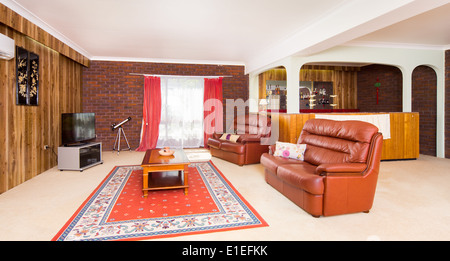 Style années 70 Australian home Banque D'Images