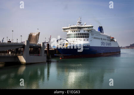 Dunkerque, Dunkerque, port, ferry, ferry DFDS Seaways, navire, France, le 17 mai 2014 (CTK Photo/Libor Sojka) Banque D'Images