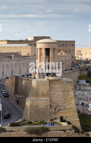 Le Siege Bell Memorial, Malte Banque D'Images