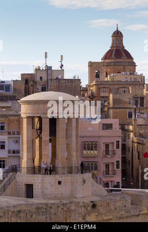 Le Siege Bell Memorial, Malte Banque D'Images