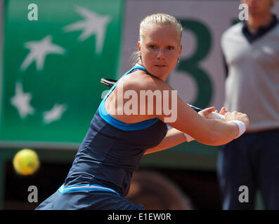 Paris, France. 2 juin 2014. . Tennis, Open de France, Roland Garros, Kiki Bertens (NED) Photo:Tennisimages/Henk Koster/Alamy Live News Banque D'Images