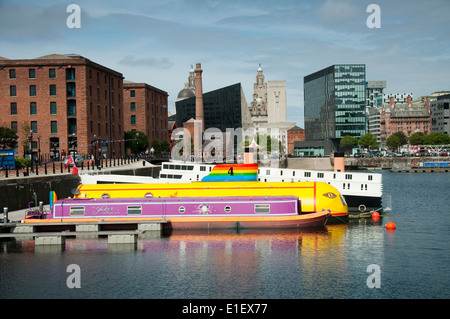 Albert Docks, Liverpool Merseyside England UK Banque D'Images