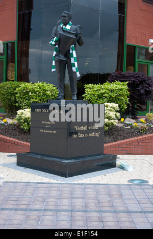 Statue de Jock Stein CBE Parkhead Celtic Park Glasgow Banque D'Images