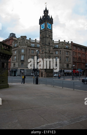 Le péage Steeple Merchant City Glasgow Cross Glasgow Ecosse Banque D'Images