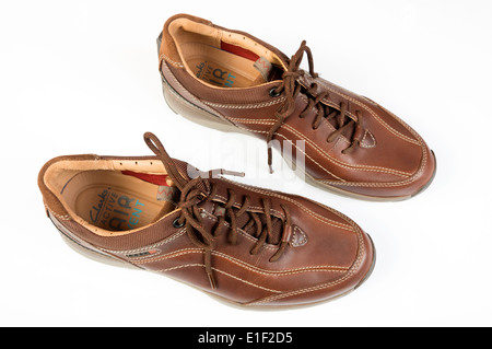 Diffuseur actif Clarks chaussures pour hommes Banque D'Images