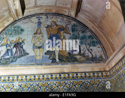 Igreja Paroquial de Nossa Senhora da Conceição, Sabacheira, Portugal Banque D'Images