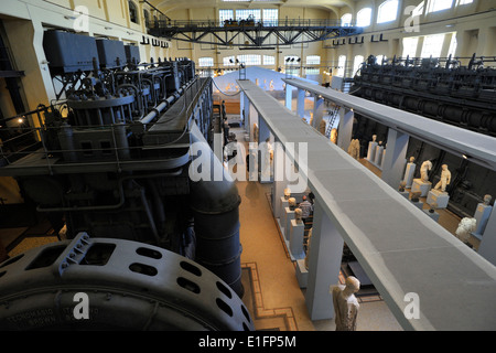 Italie, Rome, Musei Capitolini, Musées Capitoline, Centrale Montemartini Banque D'Images