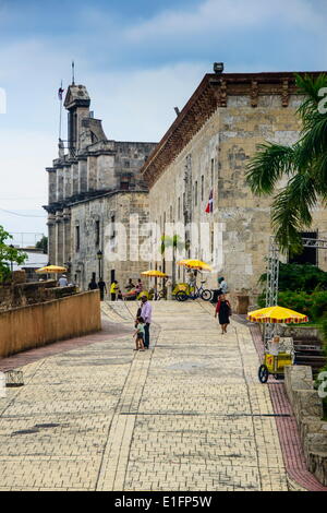 Museo de las Casas Reales dans la Zona Colonial, Vieille Ville, site de l'UNESCO, Santo Domingo, République dominicaine, Antilles, Caraïbes Banque D'Images