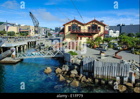 Autour du front de Port Lambton, Wellington, Île du Nord, Nouvelle-Zélande, Pacifique Banque D'Images