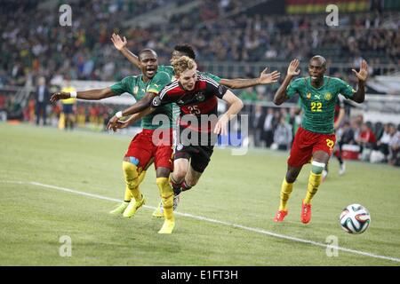 Parc Borussia Moenchengladbach, Allemagne. 01 Juin, 2014. Le football international friendly Allemagne contre Cameroun les préparatifs de la Coupe du Monde de Football 2014 au Brésil. Christoph Kramer : Action Crédit Plus Sport/Alamy Live News Banque D'Images