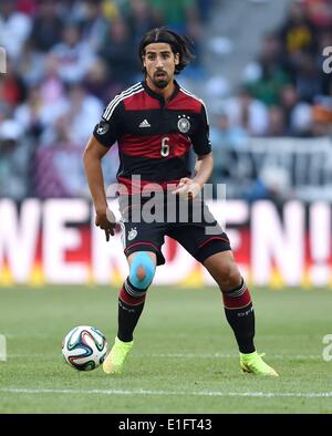 Parc Borussia Moenchengladbach, Allemagne. 01 Juin, 2014. Le football international friendly Allemagne contre Cameroun les préparatifs de la Coupe du Monde de Football 2014 au Brésil. Sami Khedira Allemagne : Action Crédit Plus Sport/Alamy Live News Banque D'Images