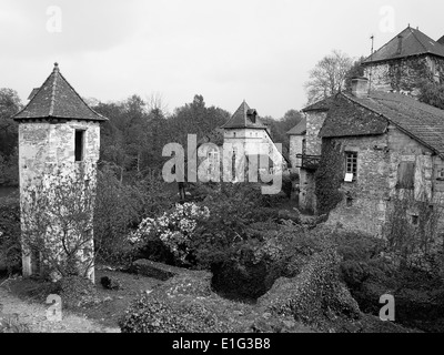 Carennac,plus beaux villages de France Banque D'Images