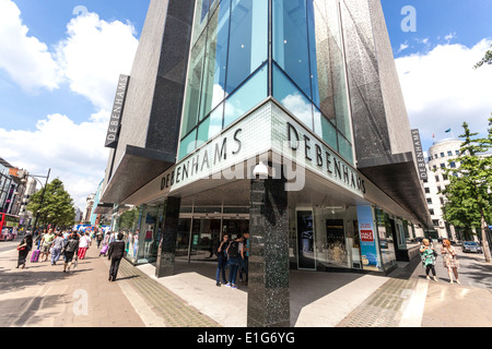 Magasin Debenhams, Oxford Street, Londres, Angleterre, Royaume-Uni. Banque D'Images