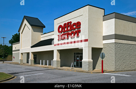 Office Depot, un bureau et magasin de fournitures scolaires dans la région de Taylors, Caroline du Sud Banque D'Images