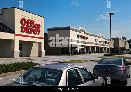 Office Depot, un bureau et magasin de fournitures scolaires dans la région de Taylors, Caroline du Sud Banque D'Images