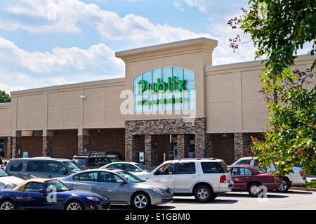 Épicerie Publix de Taylors, Caroline du Sud Banque D'Images