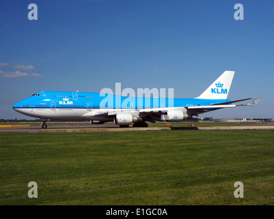 PH-BFG KLM Royal Dutch Airlines Boeing 747-406 à Schiphol (AMS - EHAM), aux Pays-Bas, 16mai2014, pic-5 Banque D'Images