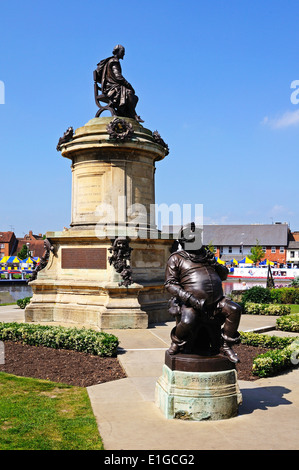 Shakespeare Memorial, Stratford-Upon-Avon, dans le Warwickshire, Angleterre, Royaume-Uni, Europe de l'Ouest. Banque D'Images