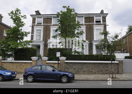 Gwyneth Paltrow et Chris Martin's London Accueil à Belsize Park, London UK Banque D'Images