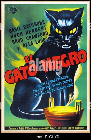 Le Chat Noir 1941 Basil Rathbone Gale Sondergaard Broderick Crawford Albert S Rogell Dir 001 Collection Moviestore Ltd Photo Stock Alamy