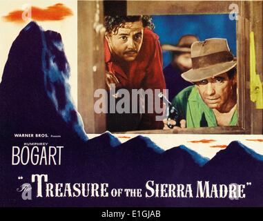 Le Trésor de la Sierra Madre, un film d'aventure dramatique américain de 1948 avec Humphrey Bogart. Banque D'Images