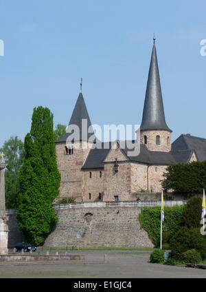 Église St. Michaels à Fulda, Hesse, Allemagne, 5 mai 2014. Photo : Beate Schleep Banque D'Images