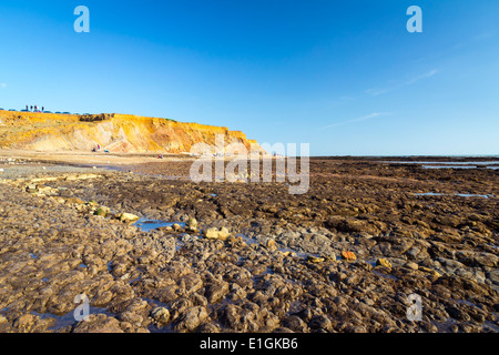 Compton Bay sur l'île de Wight Angleterre Angleterre Europe Banque D'Images
