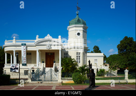 Le Mexique, l'état du Yucatan, Merida, capitale du Yucatan, Paseo de Montejo, Burgess house Banque D'Images