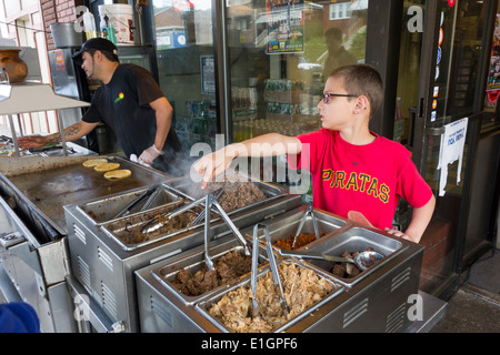 Bodega mexicain dans Pittsburgh PA Banque D'Images