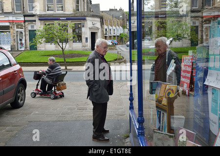 La librairie, le Grove Grove, Ilkley, West Yorkshire UK Banque D'Images