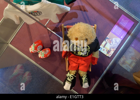 Gordon le Gopher au Musée national des sciences et des médias, Bradford, West Yorkshire Banque D'Images