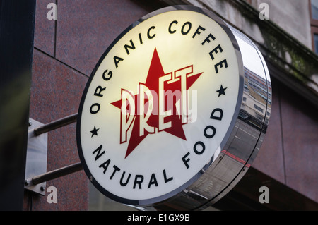 Pret a manger store Banque D'Images