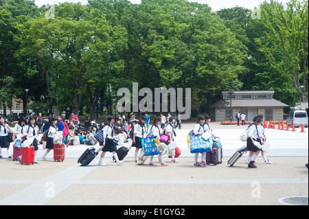 Tokyo Japon, mai 2014 - Ueno Park Banque D'Images