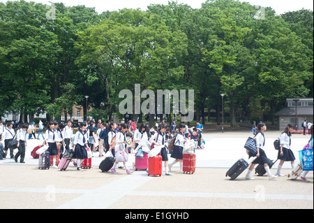 Tokyo Japon, mai 2014 - Ueno Park Banque D'Images