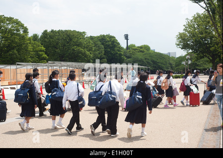 Tokyo Japon, mai 2014 - Ueno Park Banque D'Images