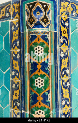 L'Ouzbékistan, Boukhara, Unesco world heritage, mosquée Kalon, détail Banque D'Images